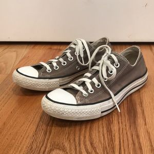 Grey Low Top Converse